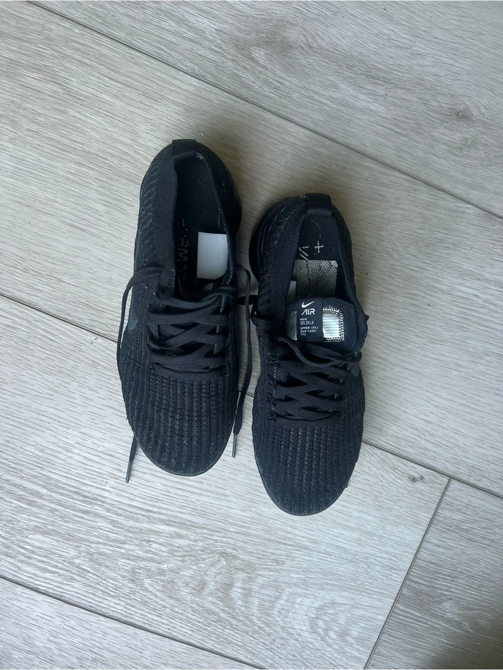 Nike VaporMax Knit Sneakers - Black - EU 38 - Picture 2 of 11